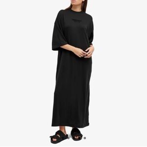 Fear of God black maxi dress size small NWT